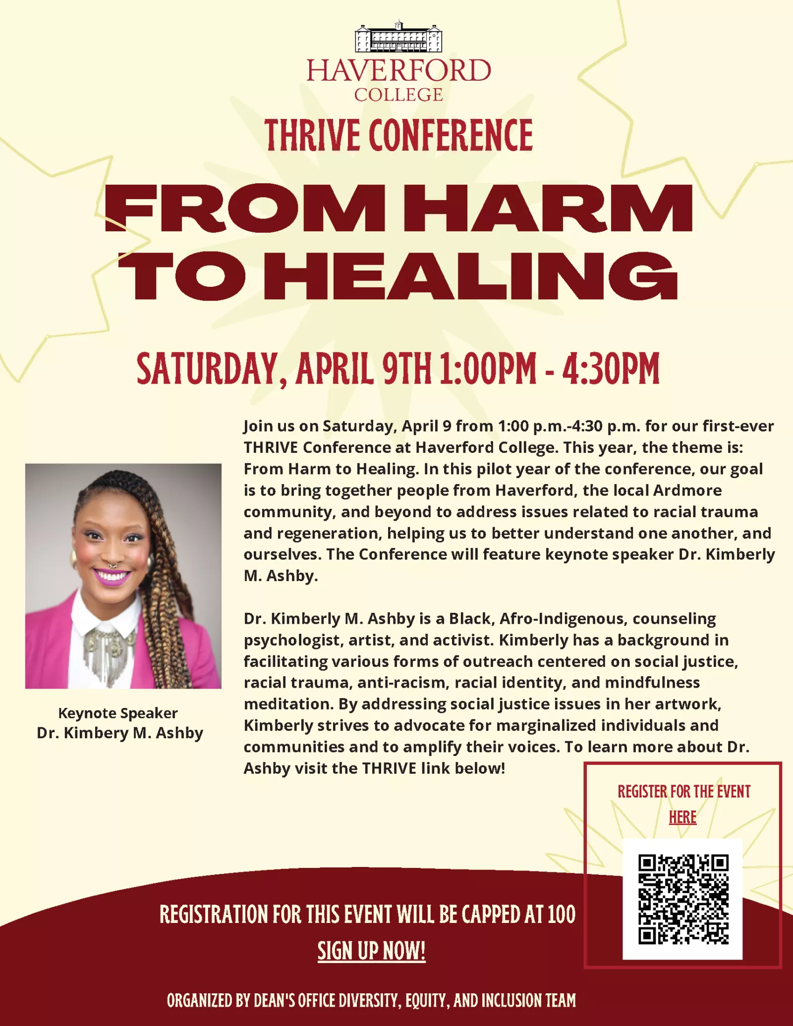 THRIVE Conference Haverford Flyer