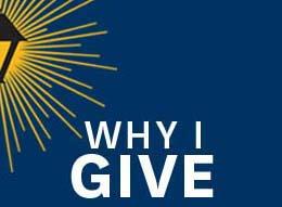 Why I Give