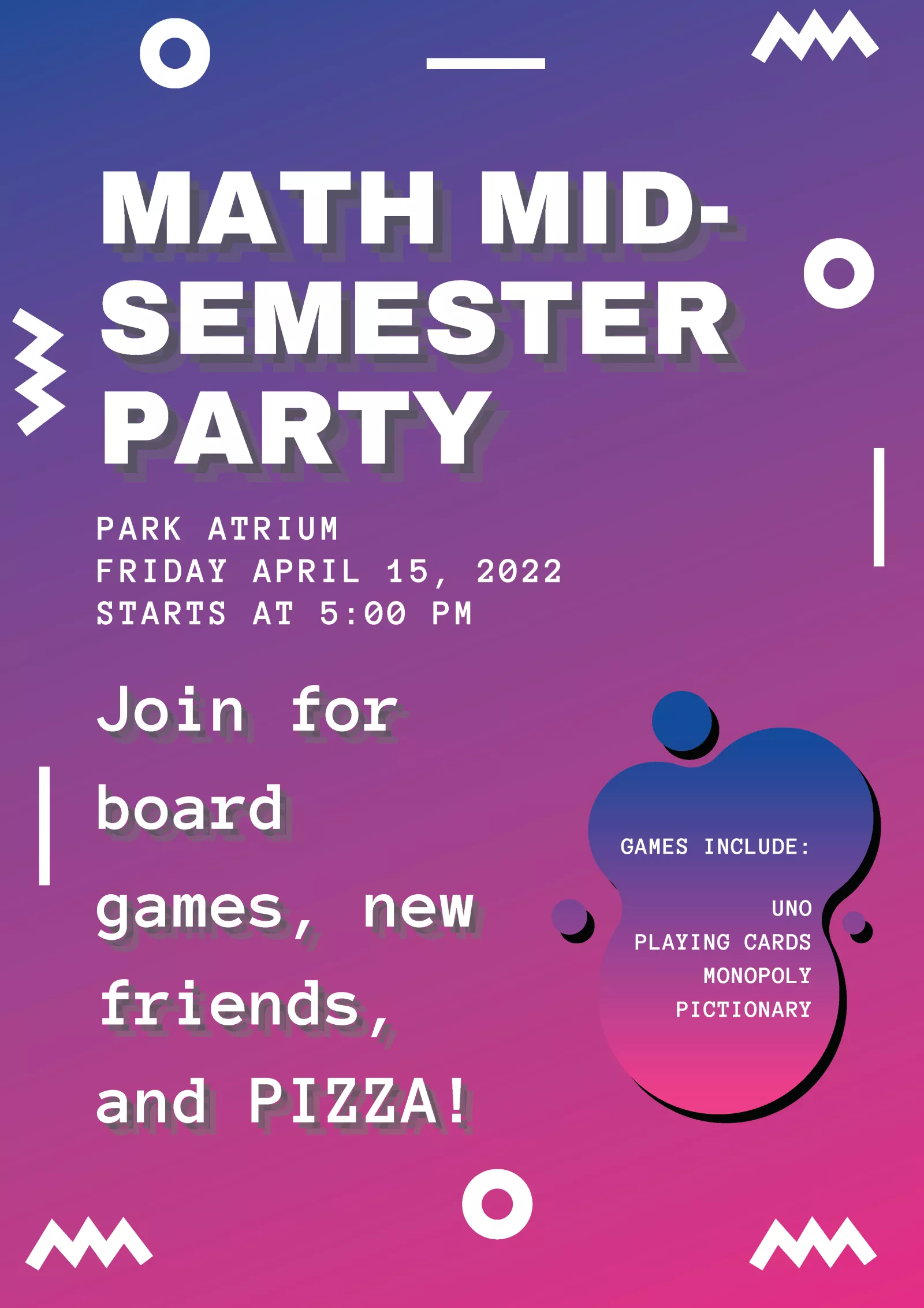 Math Mid-Semester Party
