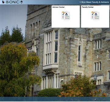 Bionic Faculty Landing Page