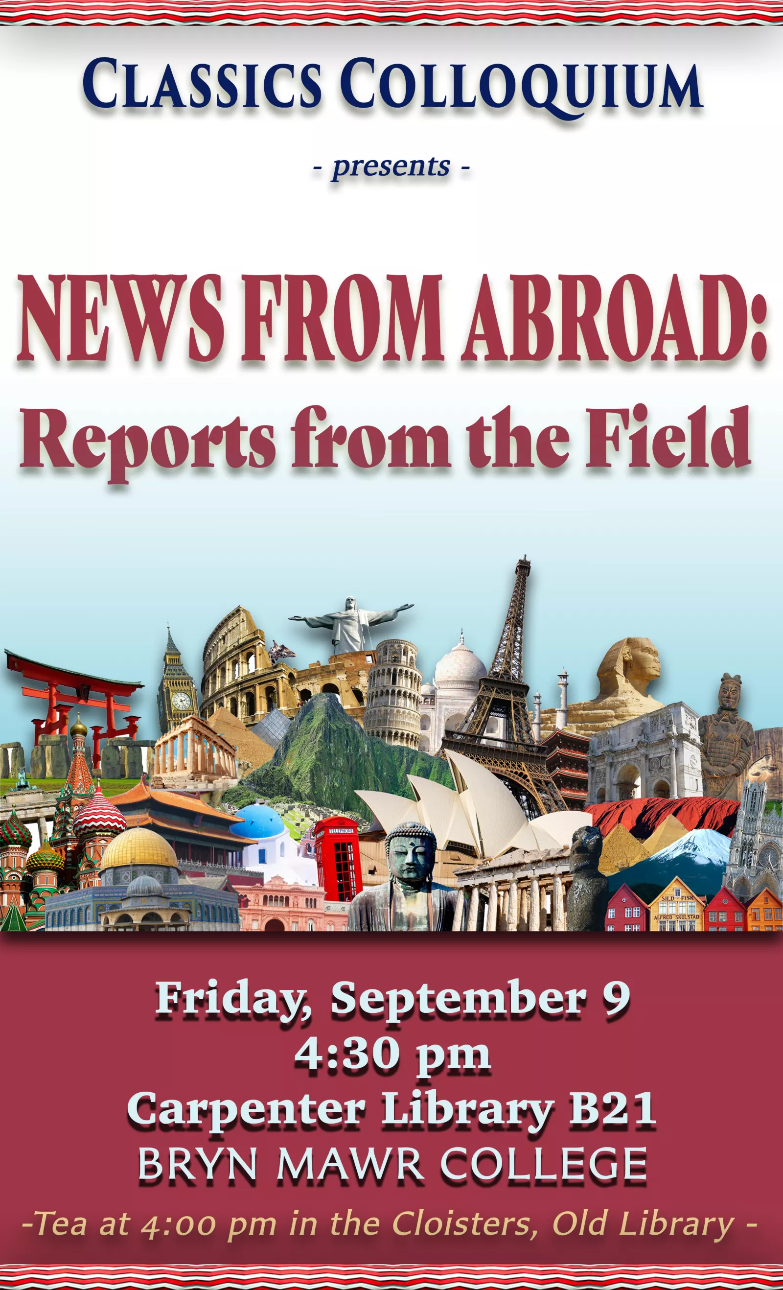 Reports from the Field poster