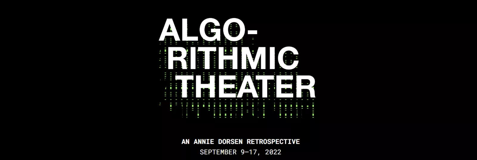 algorithmic theater banner