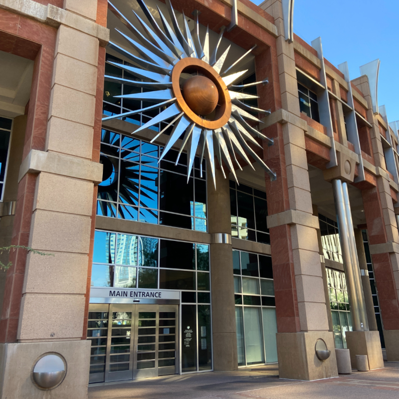 Phoenix City Hall main entrance