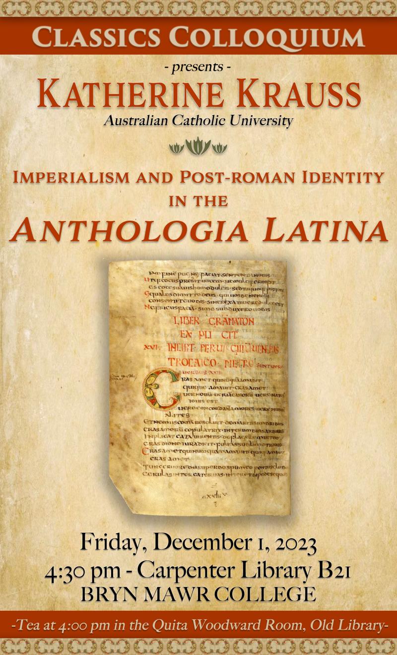 Imperialism and Post-Roman Identity in the Anthologia Latina