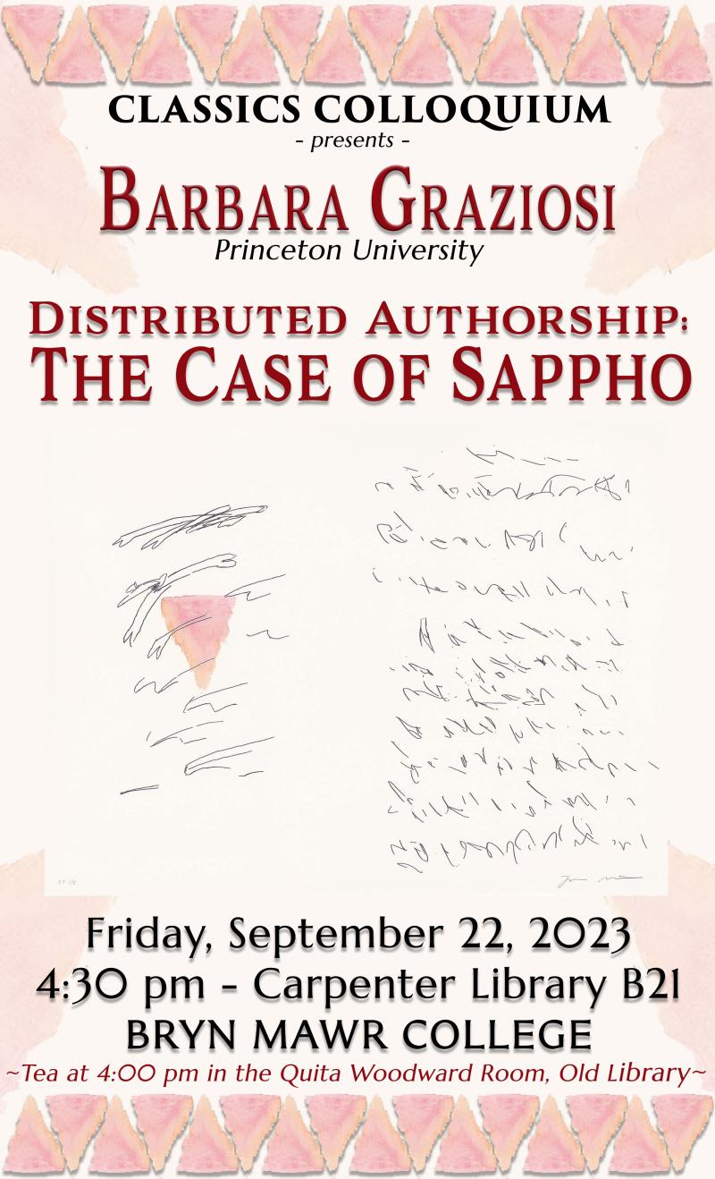 Distributed Authorship: The Case of Sappho