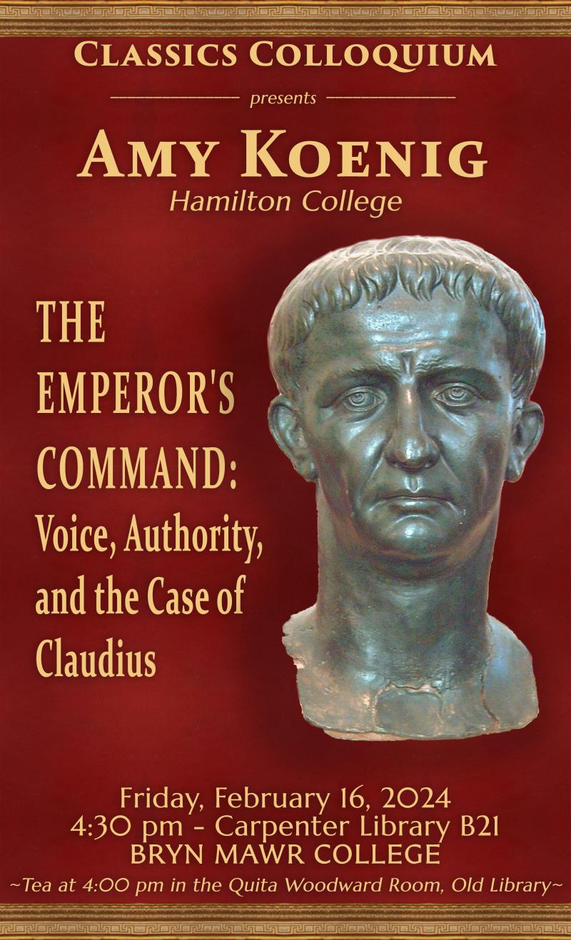 “The Emperor's Command: Voice, Authority, and the Case of Claudius”