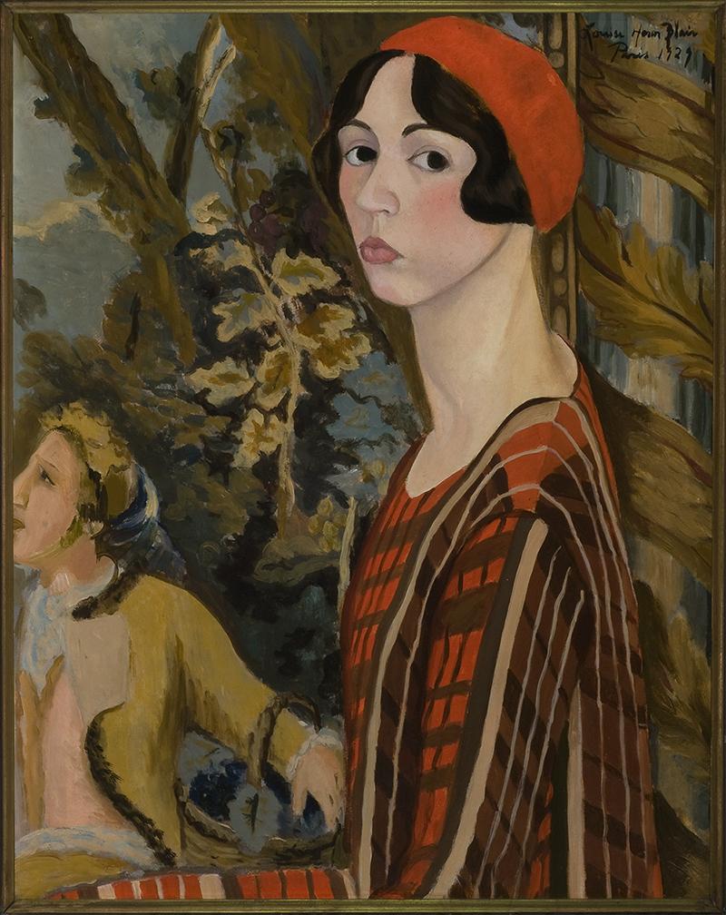 Louise Heron Blair (American, 1905–1972). Self-portrait, 1929. Oil on board, 23 1/2 × 18 5/8 in. Georgia Museum of Art, University of Georgia; Gift of Martha Randolph Daura.