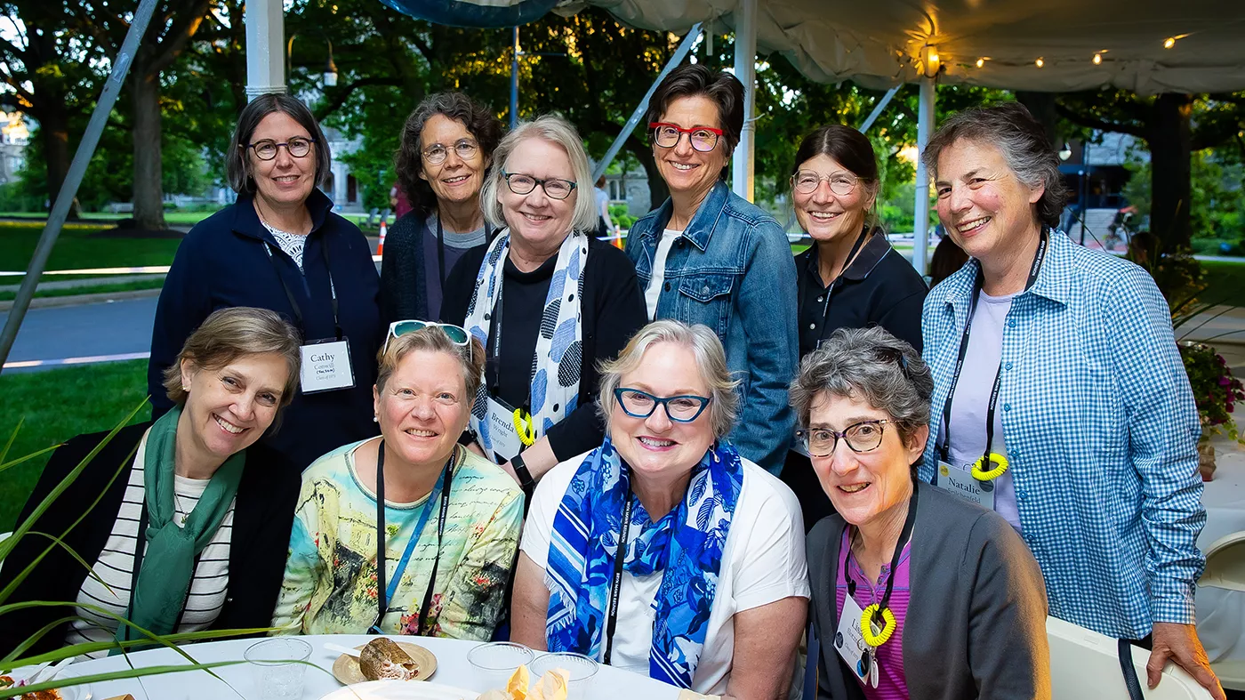 The Class of 1979 celebrates their Reunion.
