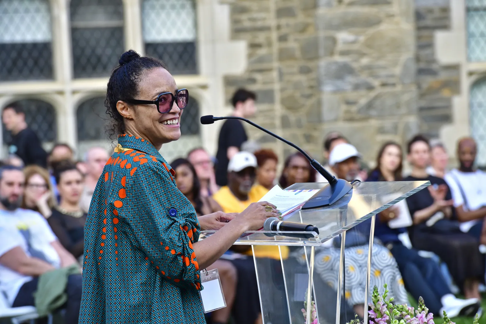 Monique Scott at Arch Project Unveiling