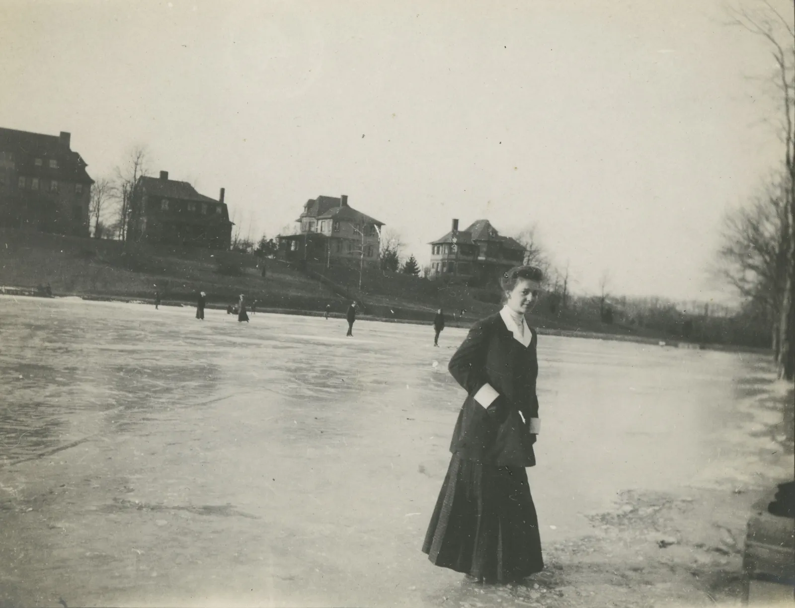 Ice skating