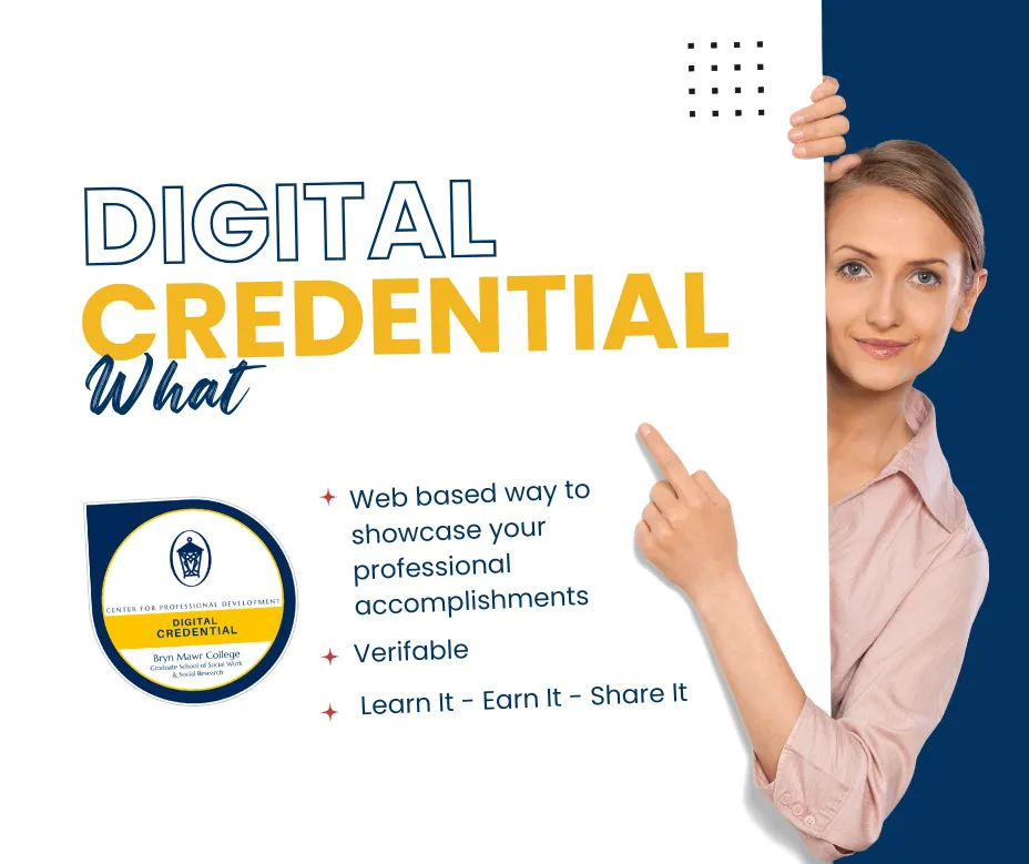 Image explaining the What of a Digital Credential