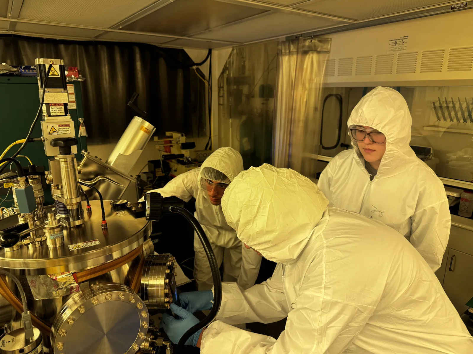 Students in May Cheng's lab