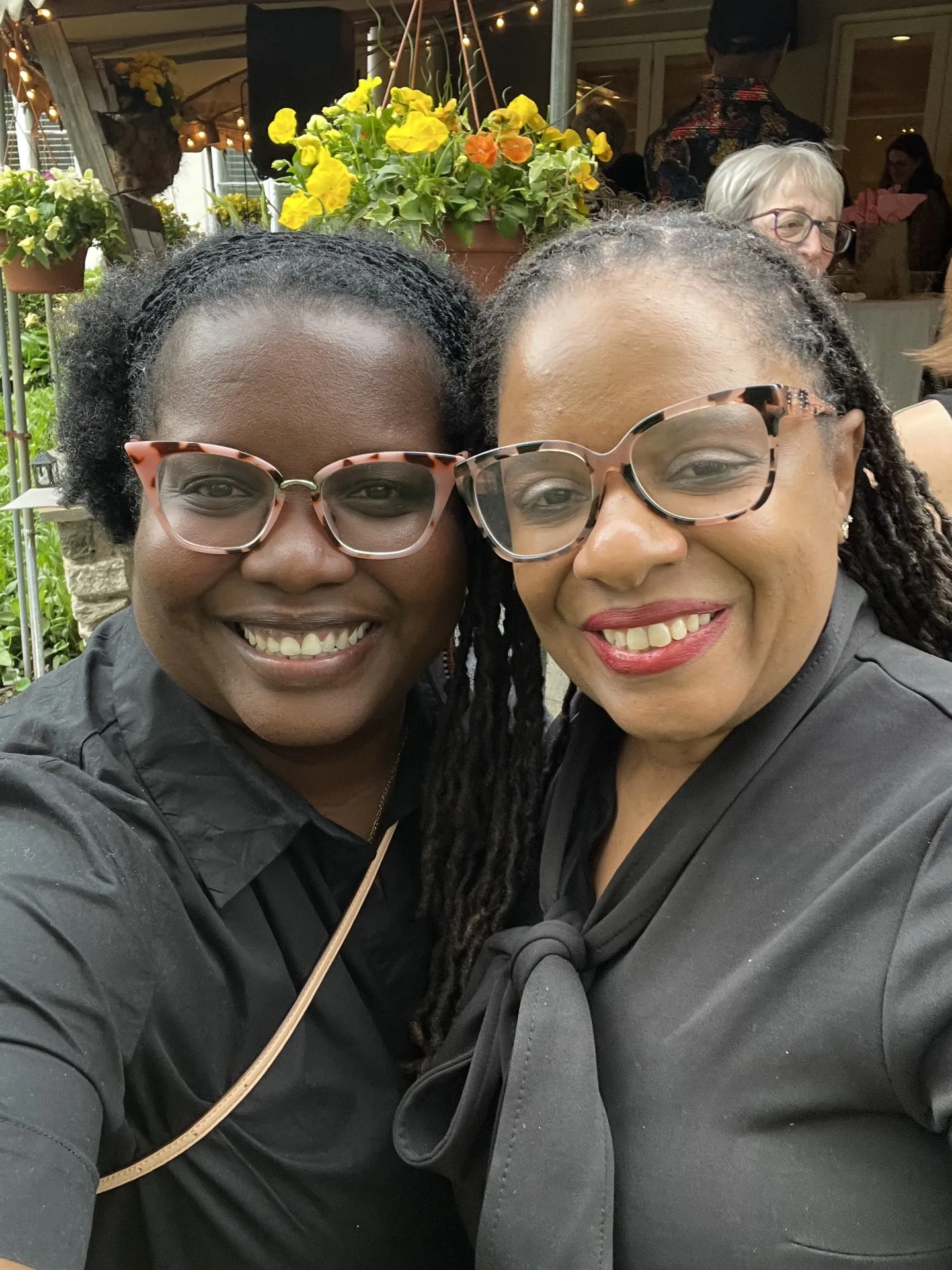 Tiffany Baffour and Tamarah Moss