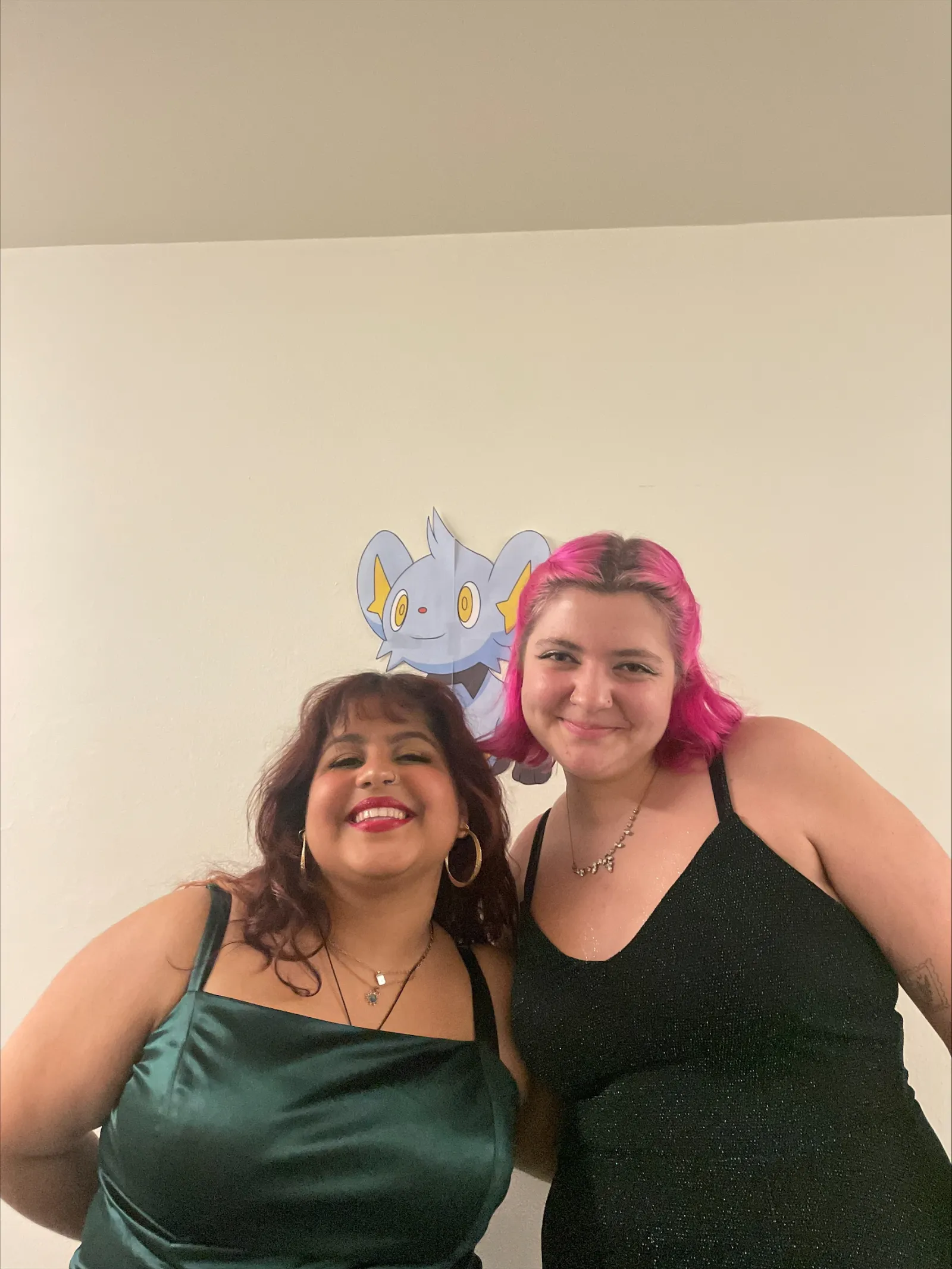 laurel and friend