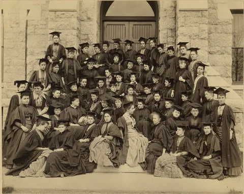 The first class at Bryn Mawr
