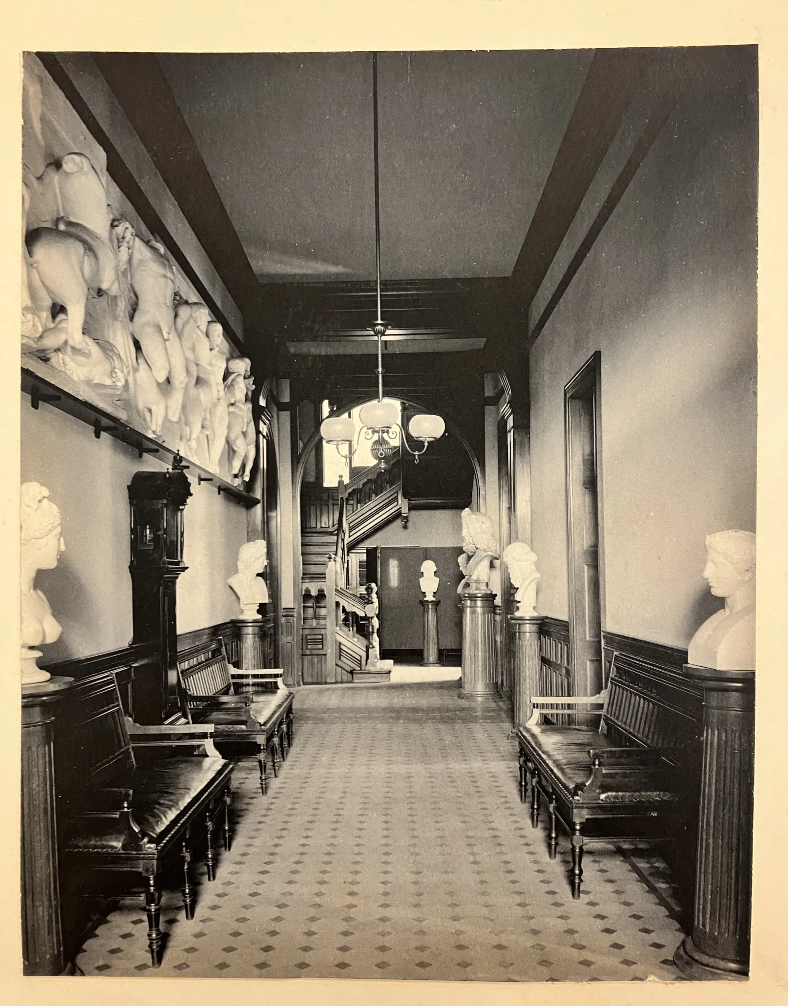 Taylor Hall in the 1800s