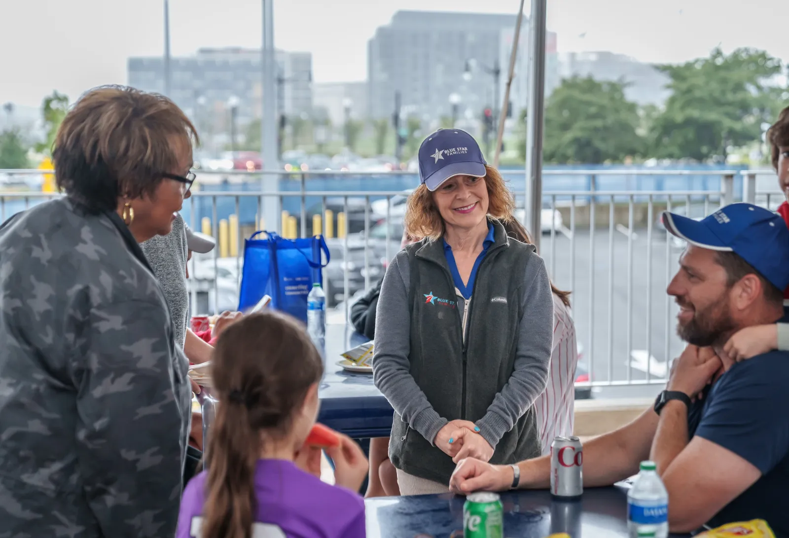 Roth-Douquet at a Welcome Week event at Nationals Park in Washington, D.C. Photo courtesy of Blue Star Families.