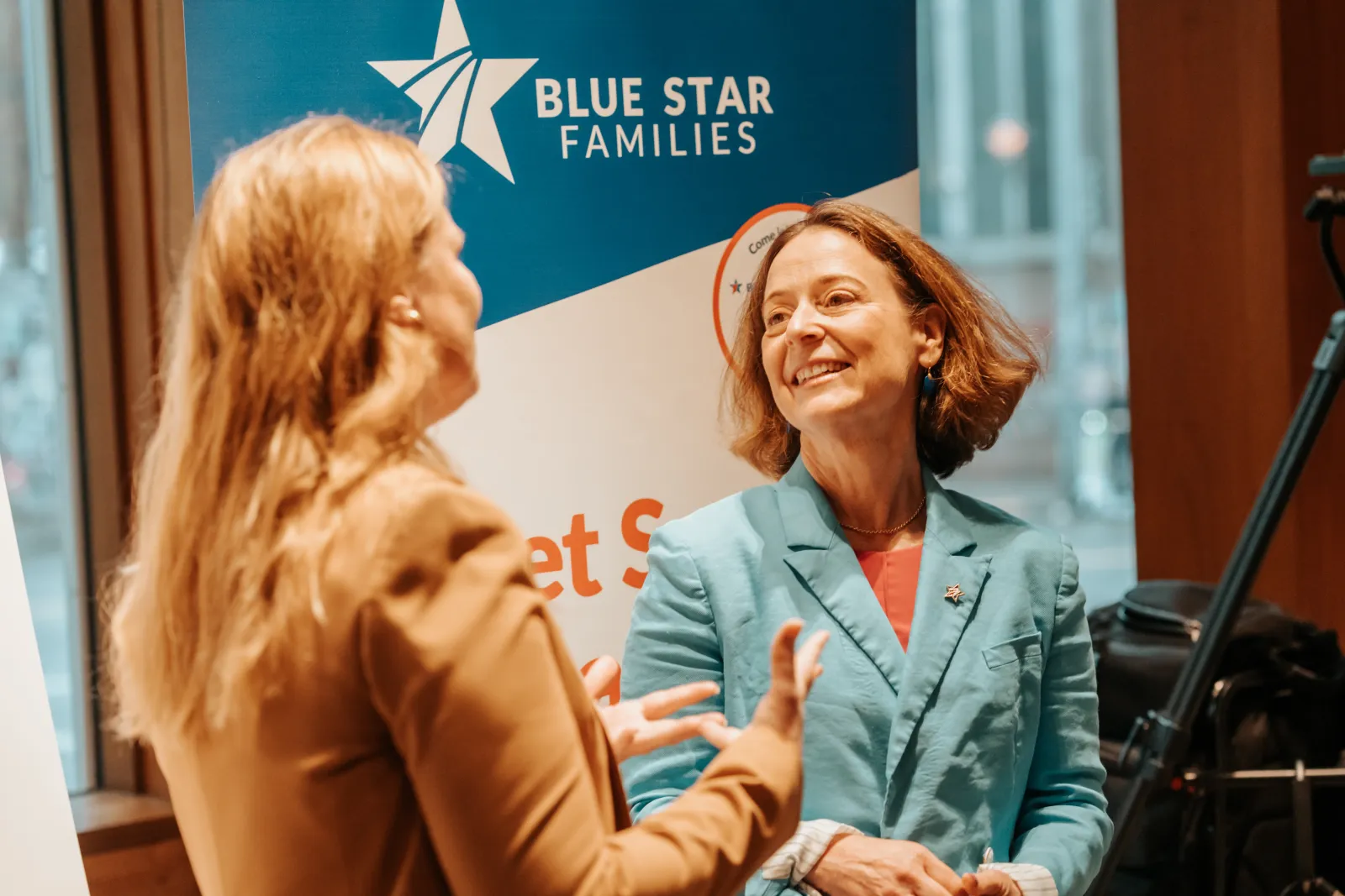 Roth-Douquet at the launch of the Puget Sound chapter. Photo courtesy of Blue Star Families.