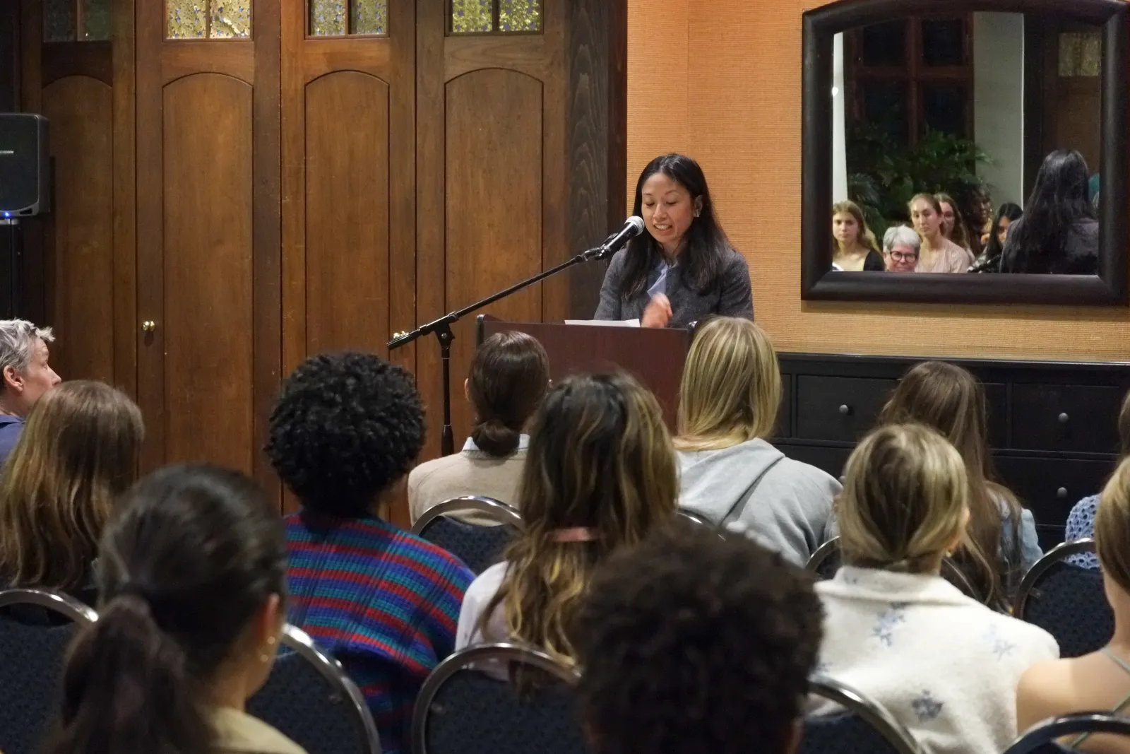 Jennifer Prudencio from Career and Civic Engagement shared her story of failure.