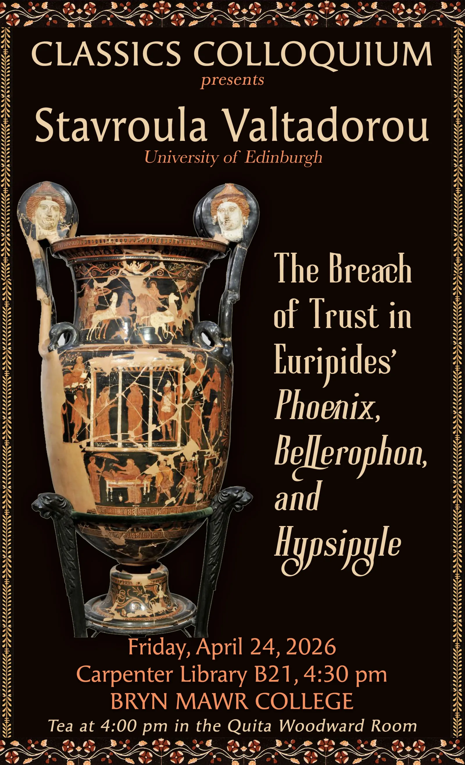 The Breath of Trust in Euripides, Phoenix, Bellerophon and Hysipyle