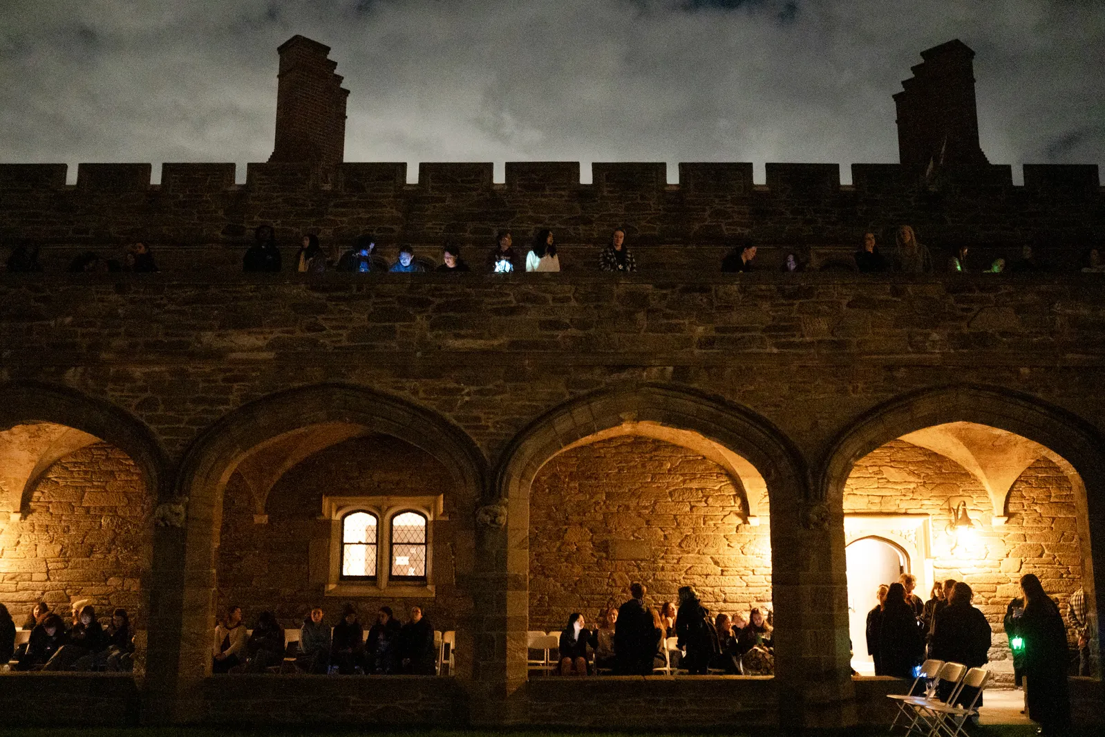 The Cloisters during Lantern Night