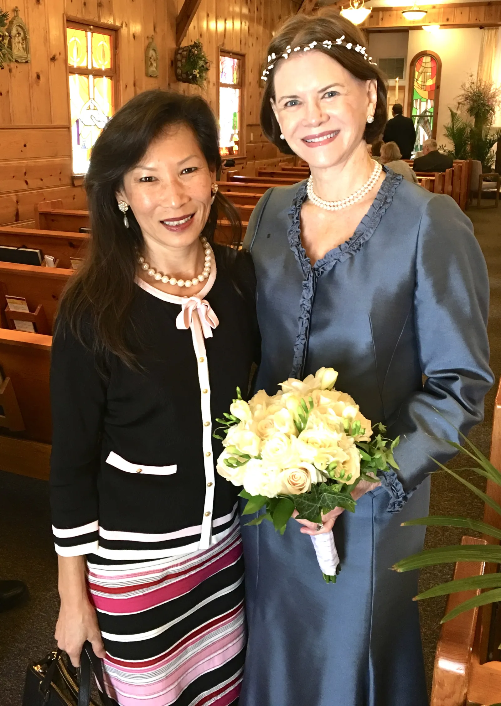 Annie Wright and Marjorie Mosier