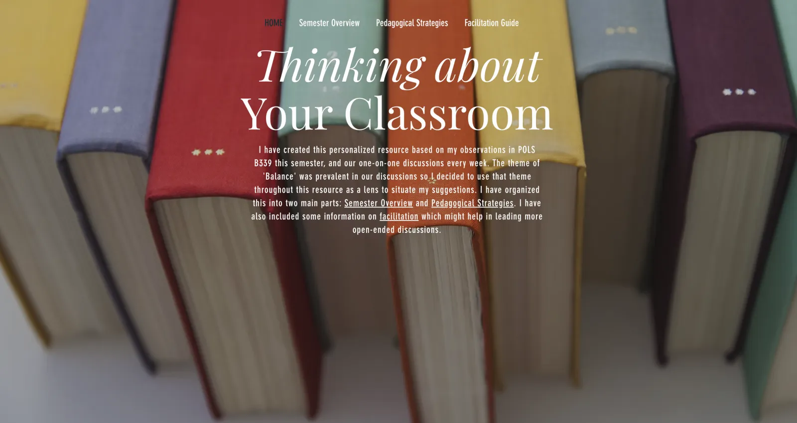 Books with title "Thinking About Your Classroom"
