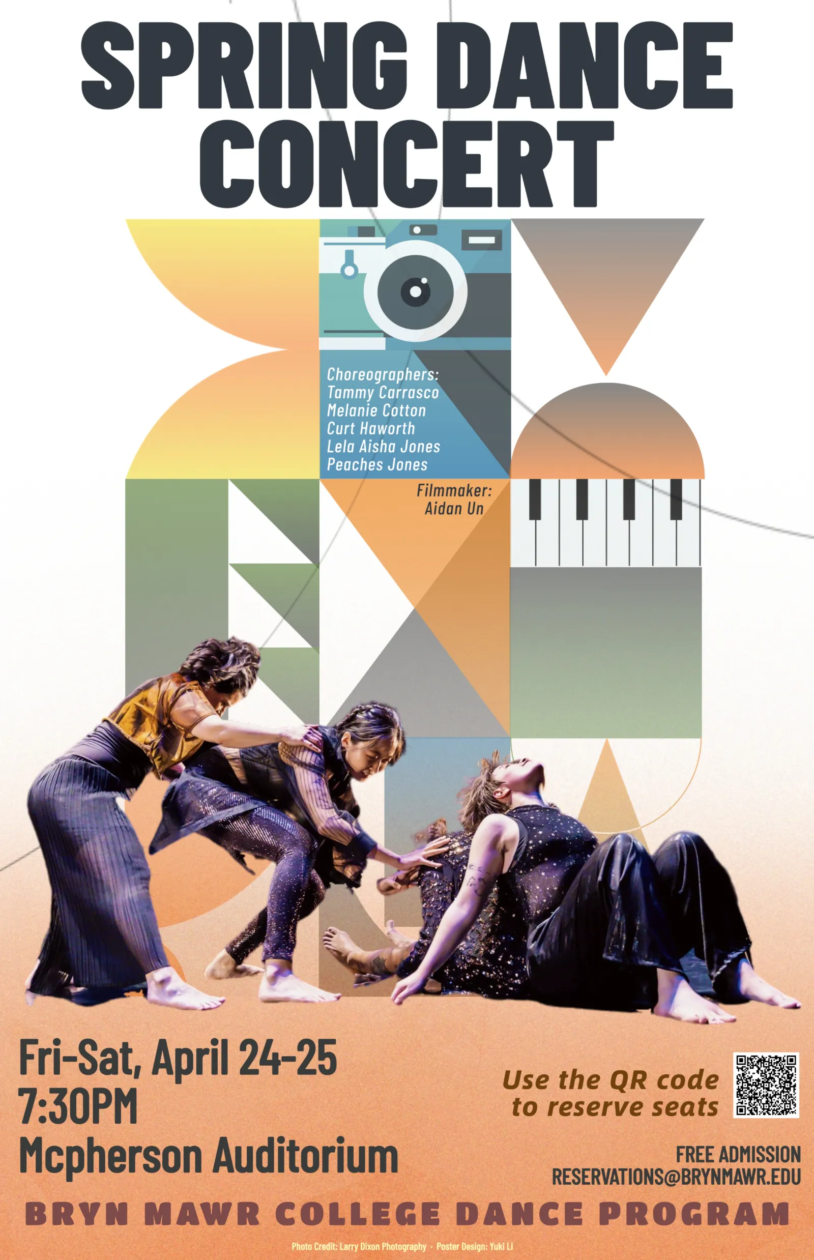 Spring Dance Concert Poster 2026