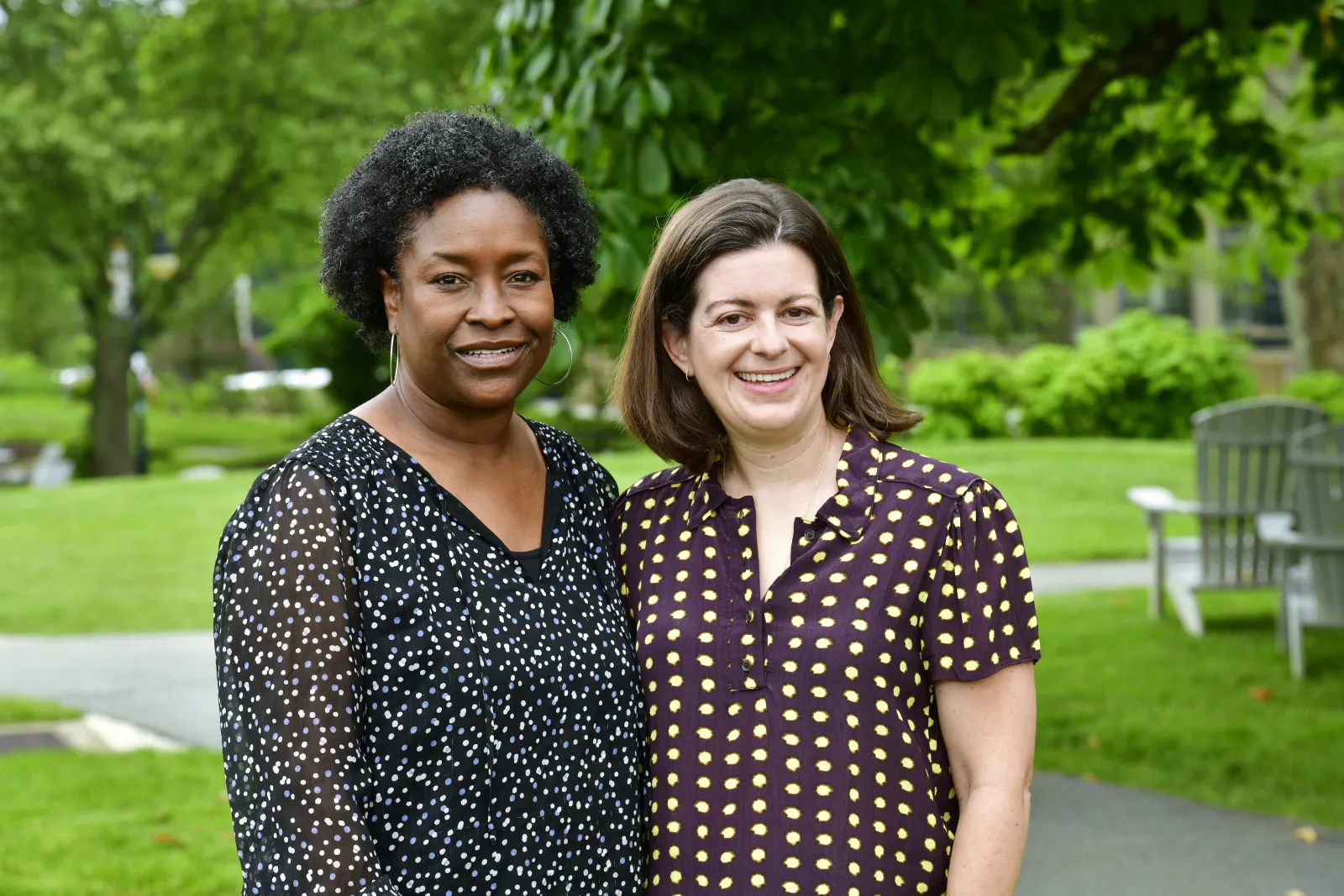 Dana Thompson and Sally Bachofer