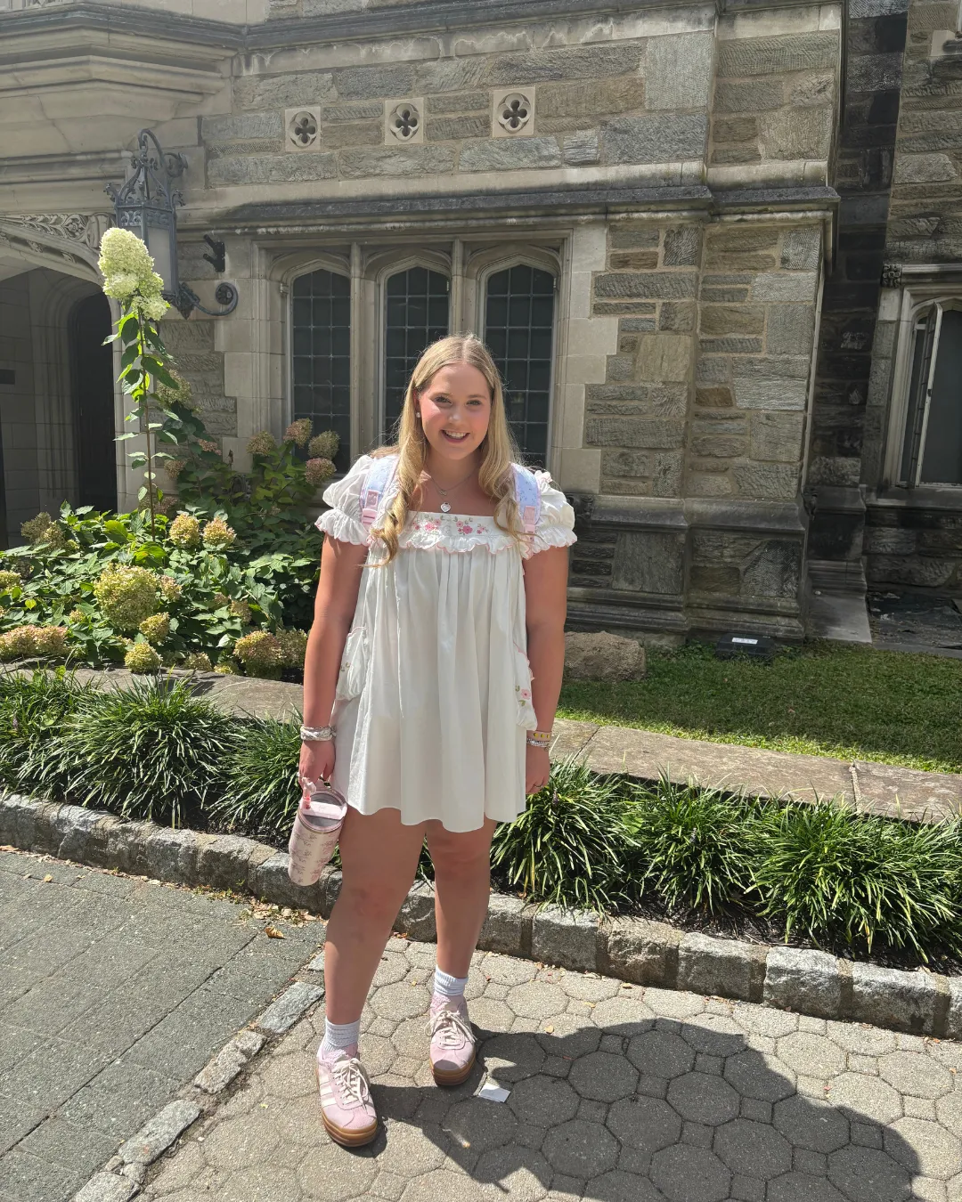 Molly on campus