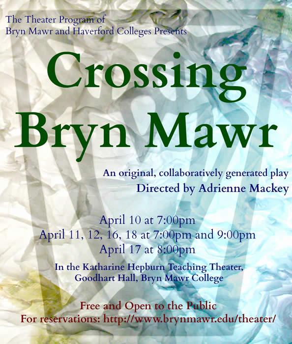 Crossing Bryn Mawr Poster