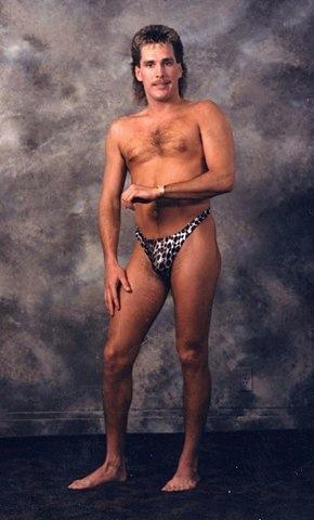 Actor in Leopard Underwear
