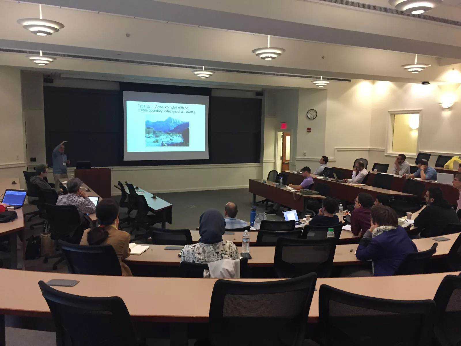 An Arabia workshop lecture