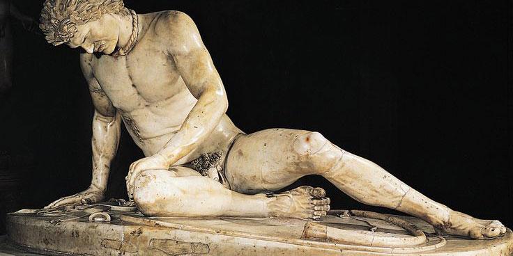 Dying Gaul, restored by Buzzi
