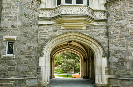 Rockefeller Arch on the Bryn Mawr Campus