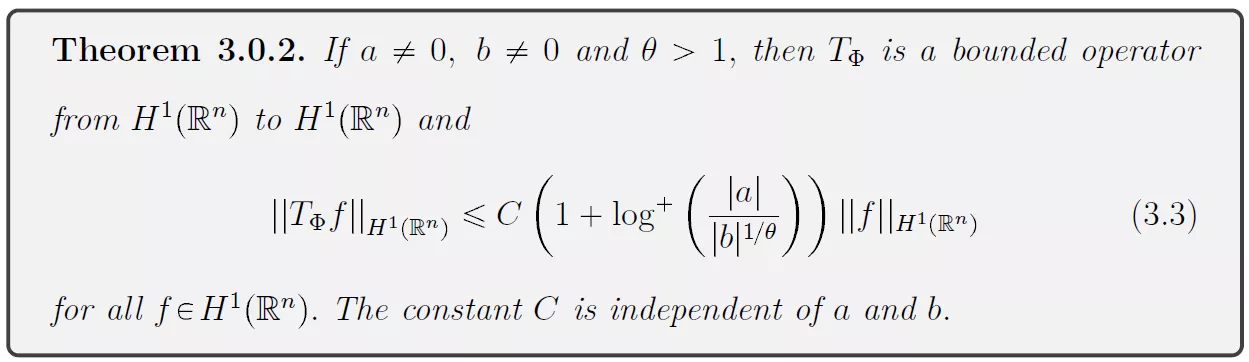 Danielle's theorem