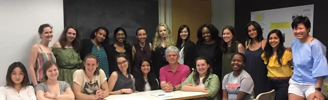 Victor Donnay and students