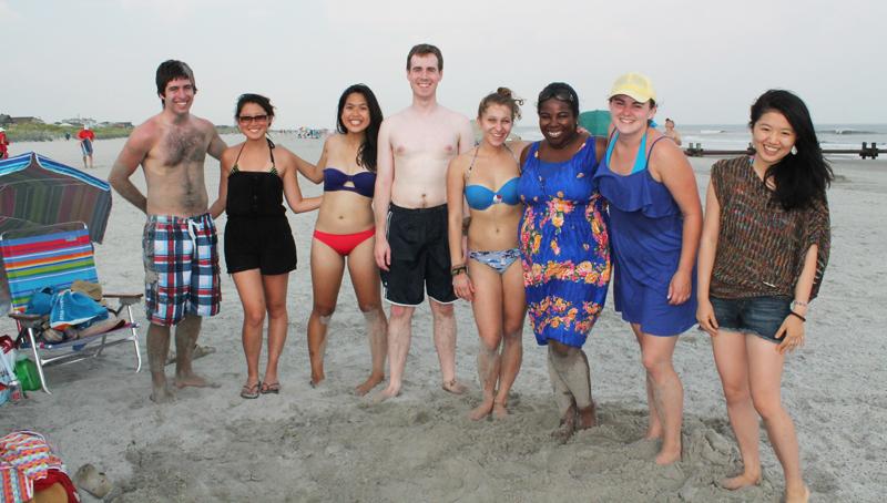 Burgmayer Research Group at the Beach
