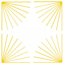 design - graphics - light rays - quarter rays
