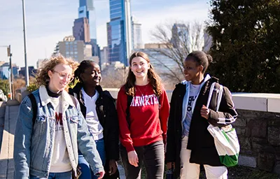 Bryn Mawr Students in Philadelphia