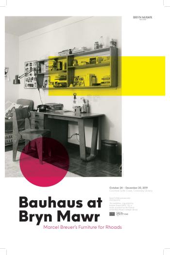 Exhibition Poster for Bauhaus at Bryn Mawr