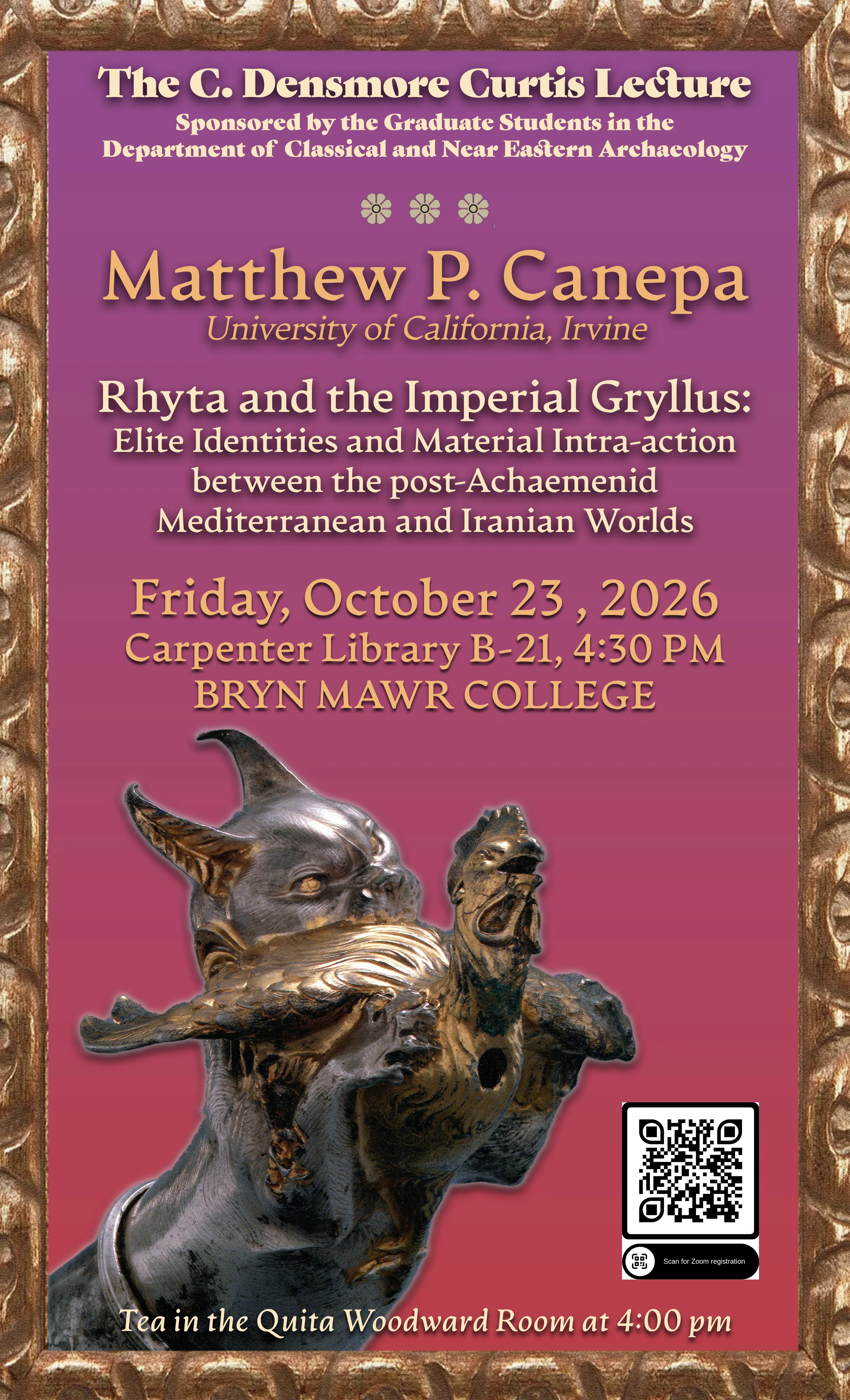 Curtis Lecture Dr. Canepa